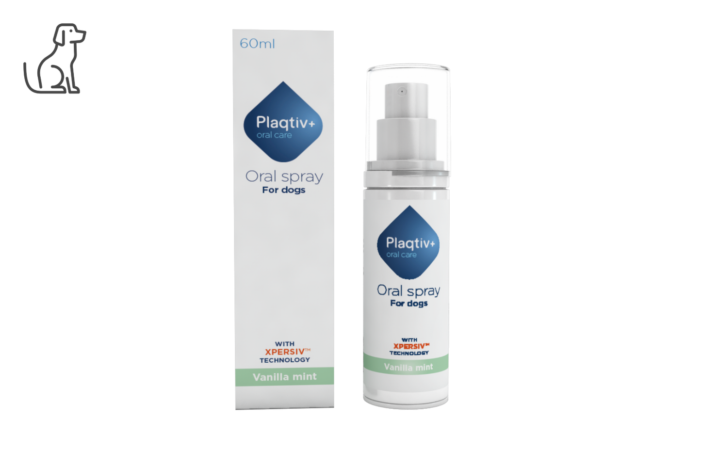 Plaqtiv+ Oral Spray (Vanilla mint)