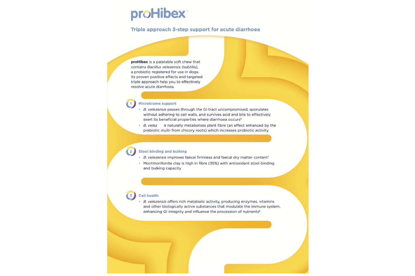 proHibex Anti-Diarrhoea (S-M) for dogs up to 25kg