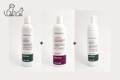 [10-15% OFF] DermaGuard Skin Care Bundle (Shampoo + Conditioner + Mousse)
