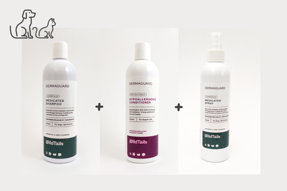 [10-15% OFF] DermaGuard Skin Care Bundle (Shampoo + Conditioner + Spray)